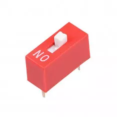 SWD1-1 (DS-01) (Вдм1-1) 1 pin DIP переключатель красный шаг 2.54мм