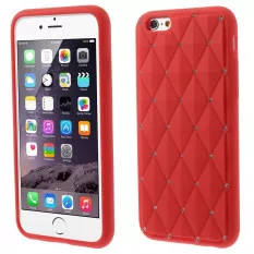 Чехол Starry Sky со стразами для iPhone 6 / 6s (красный)