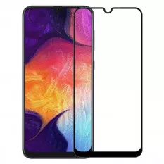 Защитное стекло 3D для Samsung Galaxy A50, Galaxy A30, Galaxy A20, Galaxy M30 (черный)