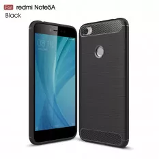 Чехол Carbon Fiber для Xiaomi Redmi Note 5A (черный)