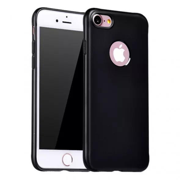 Силиконовый чехол HOCO Juice Series для iPhone 7 (Чёрный)