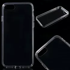 Силиконовый TPU накладка чехол для iPhone 7 (Прозрачный)