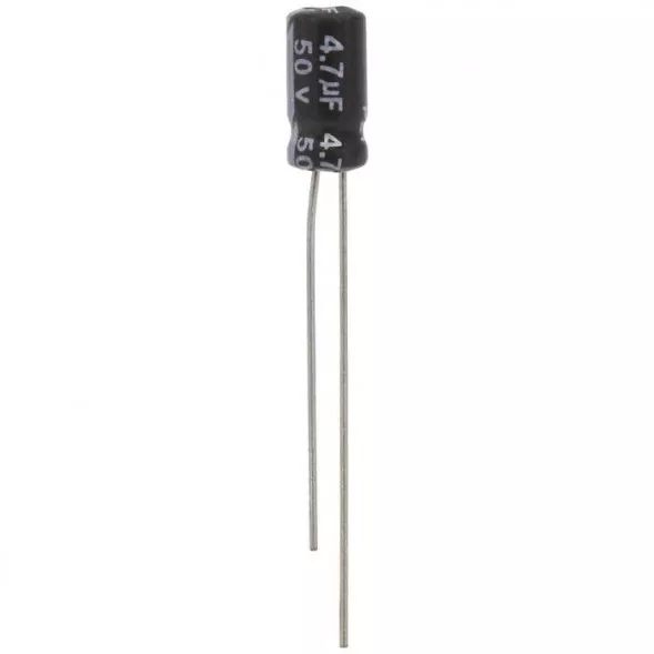 Конденсатор 4.7 UF 50V 105*C 4*7 (JWCO)