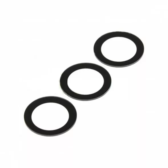 Стекло задней камеры Samsung G991 Galaxy S21, G996 Galaxy S21+ (без рамки) (комплект 3 шт.)