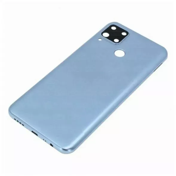 Задняя крышка корпус для Realme C15 (Серебро)