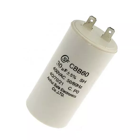 CBB60 30uF 450V (SAIFU) Конденсатор пусковой