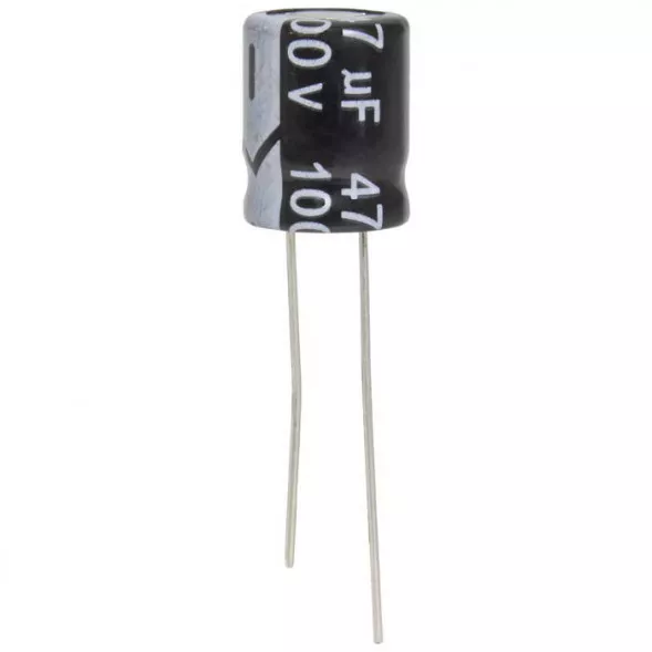 Конденсатор 47 UF 100V 105*C 10*13 (JWCO)