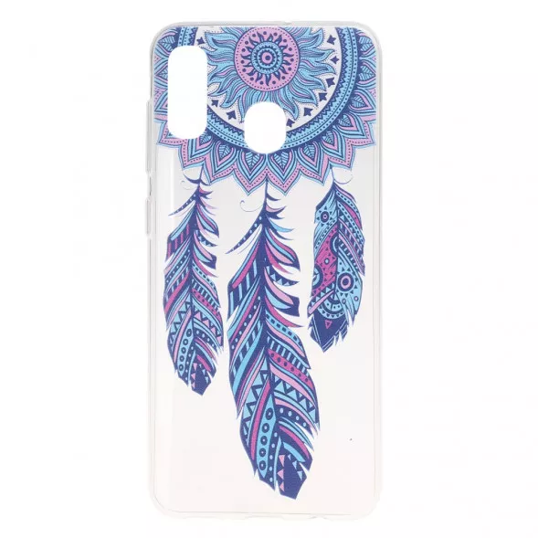 Силиконовый чехол для Samsung Galaxy A30, A20 (ловушка снов)