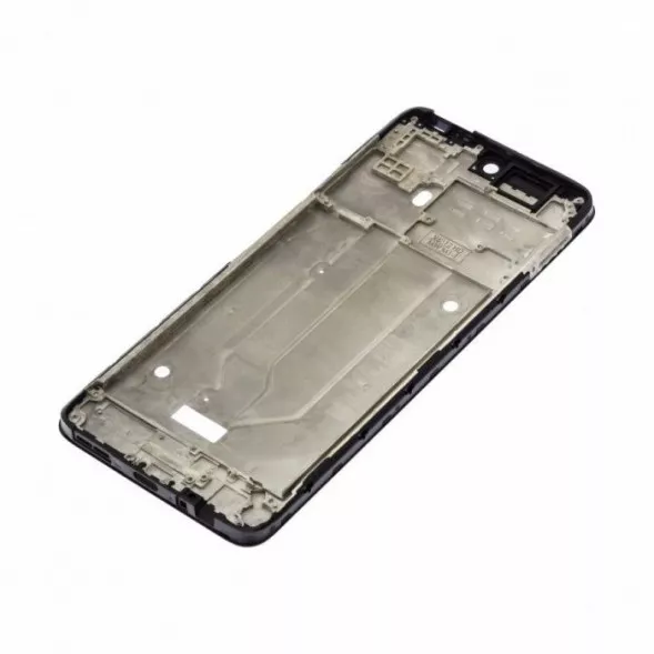 Рамка дисплея для Infinix Hot 11S (X6812B) (Черный) средняя часть