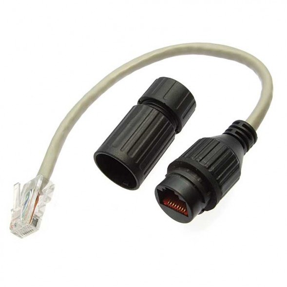 Герметичный разъем SZC-16-RJ45-2 ip68