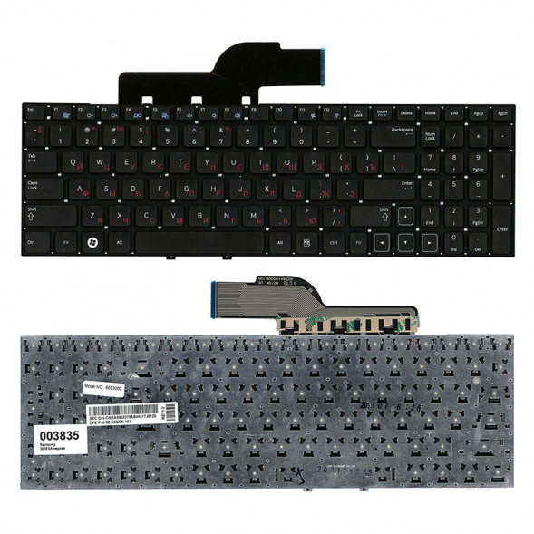 Клавиатура для ноутбука Samsung 300E5A 300V5A 305V5A 305E5 (черная)