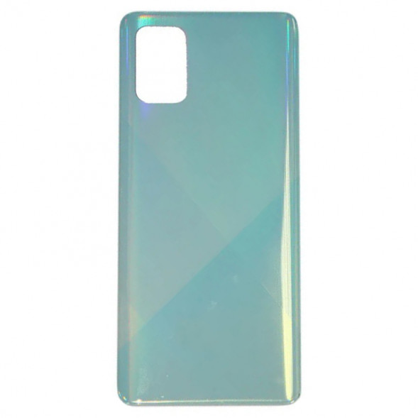 Задняя крышка корпуса для Samsung SM-A715F Galaxy A71 (Голубой)