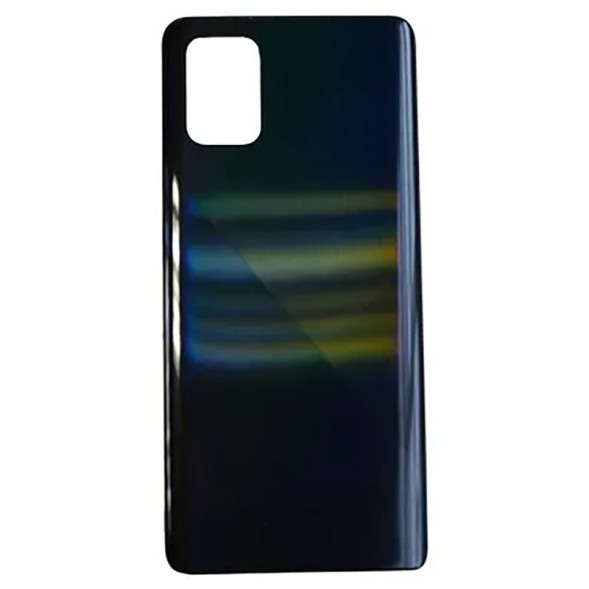 Задняя крышка корпуса для Samsung SM-A715F Galaxy A71 (Черный)