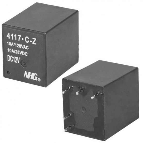 Реле 4117-C-Z-10A-12VDC-1.0