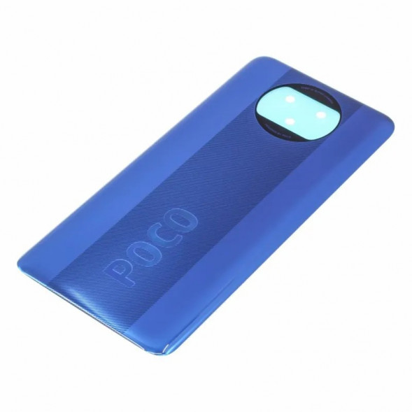 Задняя крышка для Xiaomi Poco X3 Pro (Синий)