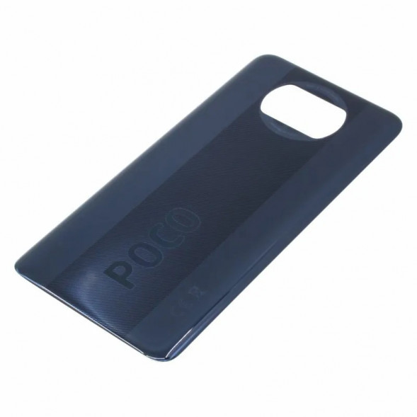 Задняя крышка для Xiaomi Poco X3 Pro (Черный)